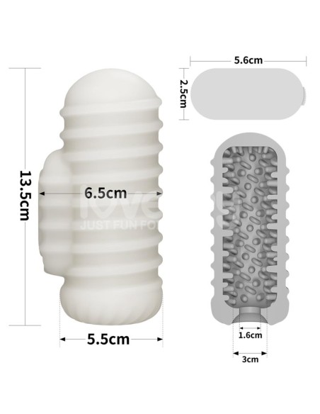 Knights Ring Funda para el Pene y Estimulador Wavy