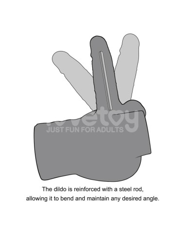 Streetgirls 15 Masturbador con Dildo Articulable