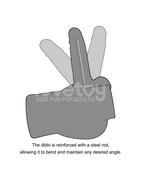 Streetgirls 15 Masturbador con Dildo Articulable