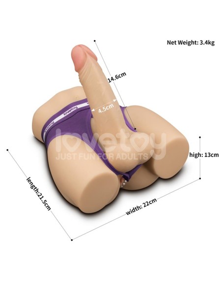 Streetgirls 15 Masturbador con Dildo Articulable