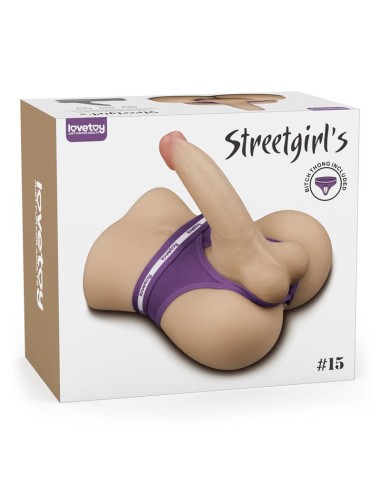 Streetgirls 15 Masturbador con Dildo Articulable