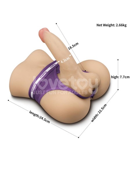 Streetgirls 15 Masturbador con Dildo Articulable