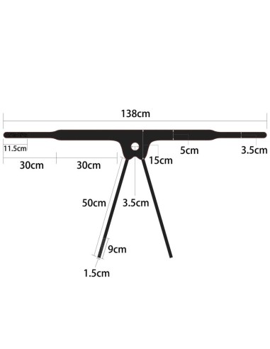 Arnes Ajustable con Dildo 85 10 Funciones