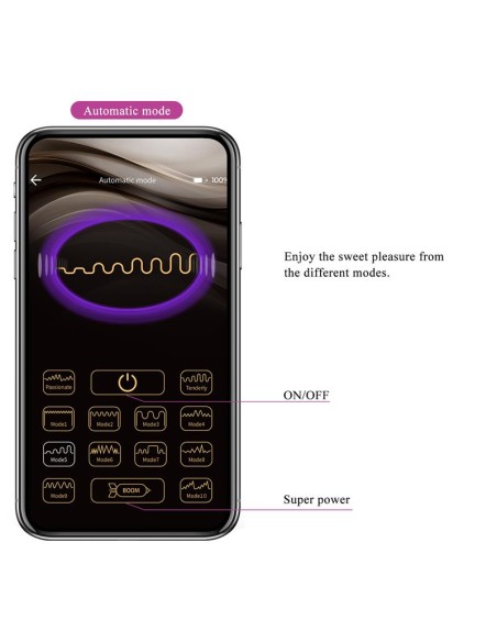 Jayleen Estimulador con Control APP Jayleen Estimulador con Control APP