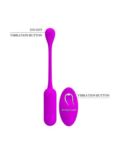 Lechies Huevo Vibrador con Control Remoto USB
