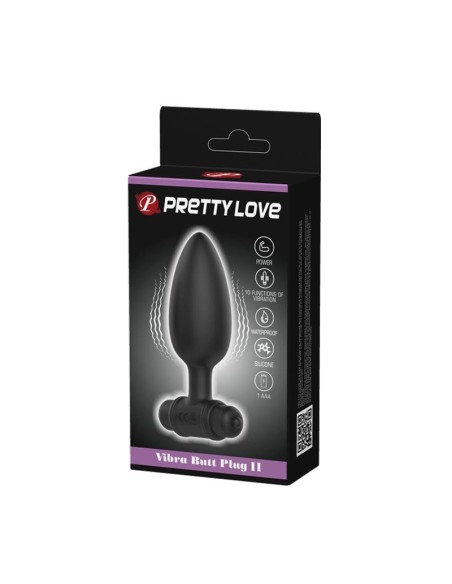 Plug Anal con Vibracion Vibra Butt Plug II USB