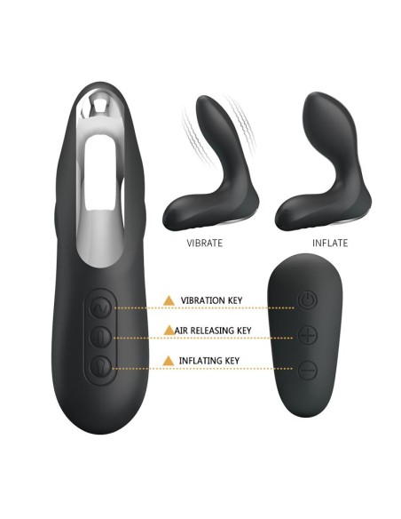 Nasreddin Estimulador Anal con Inflado USB