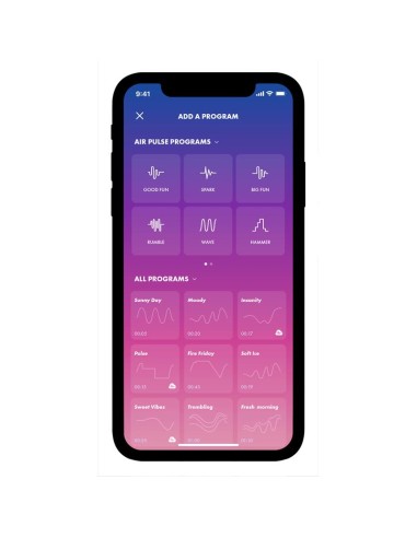 Royal One Anillo Vibrador con APP Azul