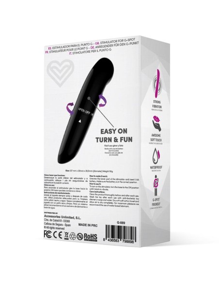 Denzel Estimulador Easy Quick Negro Denzel Estimulador Easy Quick Negro