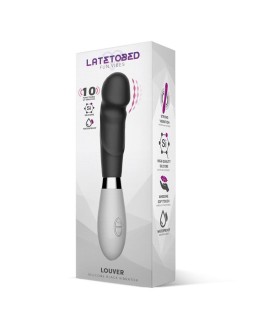 Louver Vibrador Silicona Negro 2