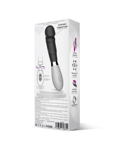Louver Vibrador Silicona Negro