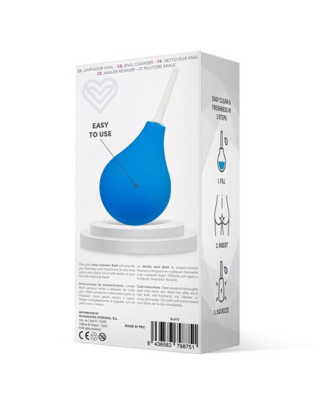 Buld Ducha Anal Azul Buld Ducha Anal Azul