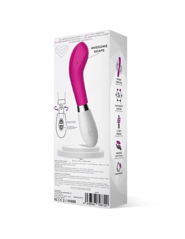 Benty Vibrador Silicona Rosa