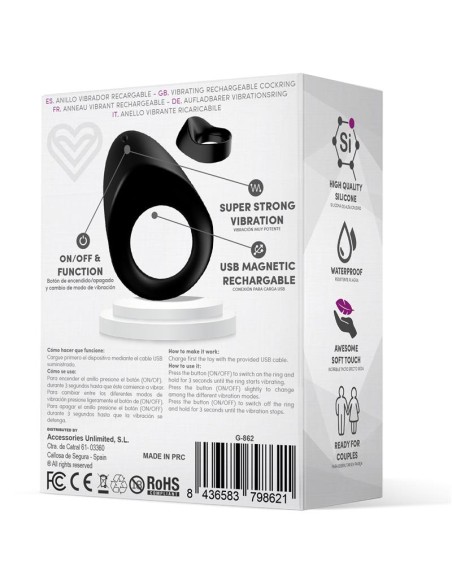 Picker Anillo Vibrador Parejas Silicona