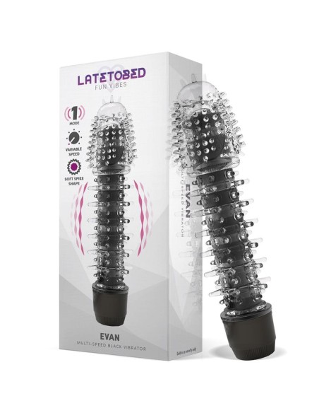 Evan Vibrador Multi Velocidad Negro Evan Vibrador Multi Velocidad Negro