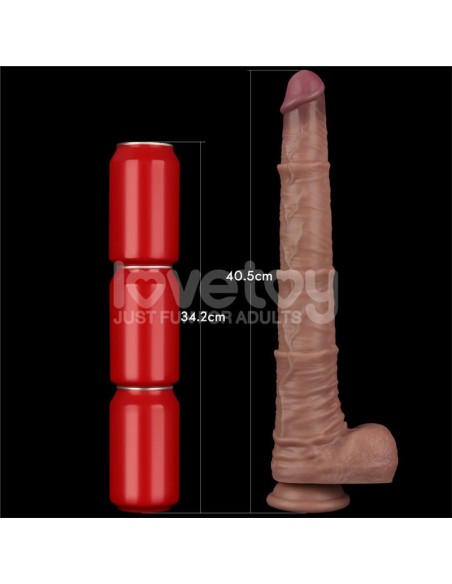 Dildo Dual Layered Articulable XXL 16