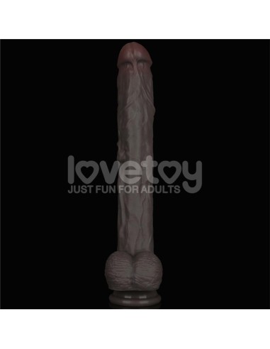 Dildo Dual Layered Articulable XXL 145