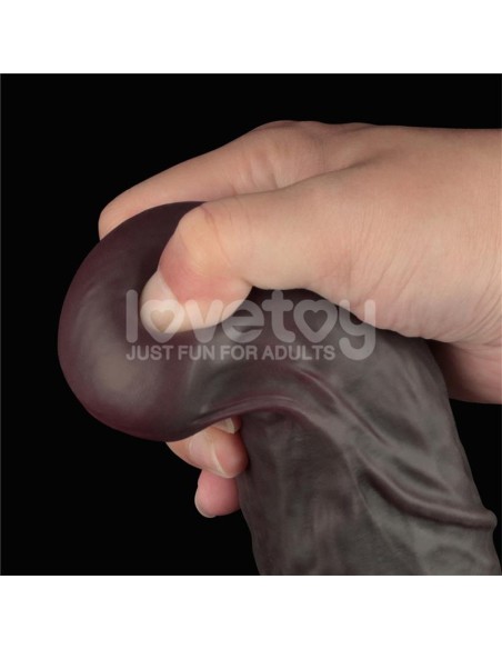 Dildo Dual Layered Articulable XXL 145