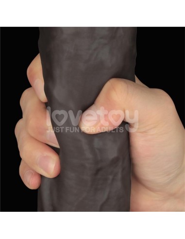 Dildo Dual Layered Articulable XXL 145
