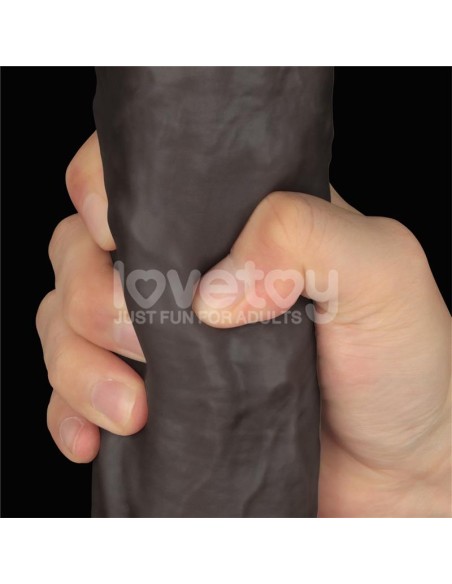 Dildo Dual Layered Articulable XXL 145