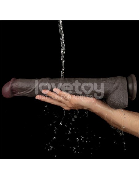 Dildo Dual Layered Articulable XXL 145
