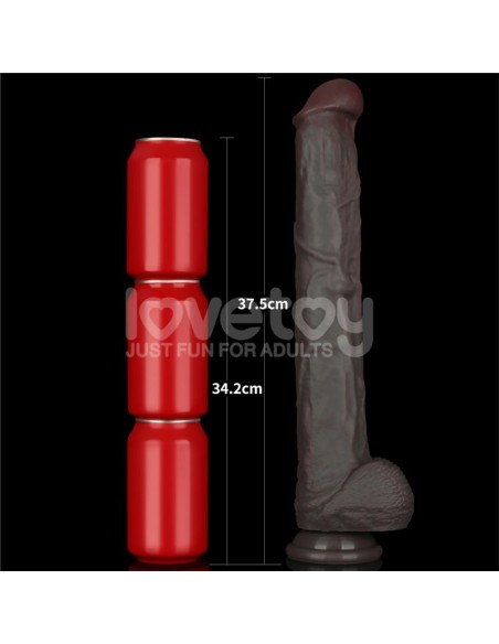 Dildo Dual Layered Articulable XXL 145
