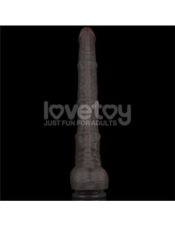 Dildo Dual Layered Articulable XXL 16 2