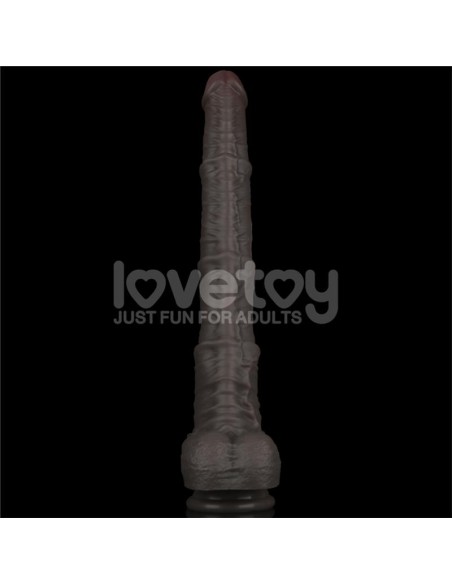 Dildo Dual Layered Articulable XXL 16