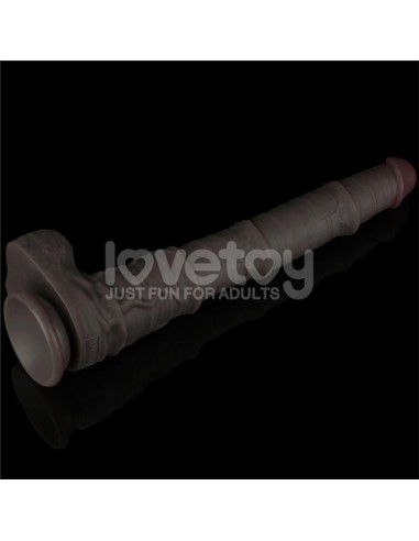 Dildo Dual Layered Articulable XXL 16