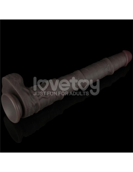 Dildo Dual Layered Articulable XXL 16