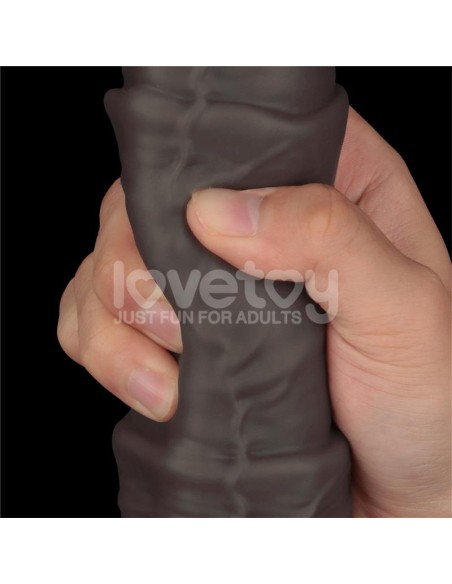 Dildo Dual Layered Articulable XXL 16