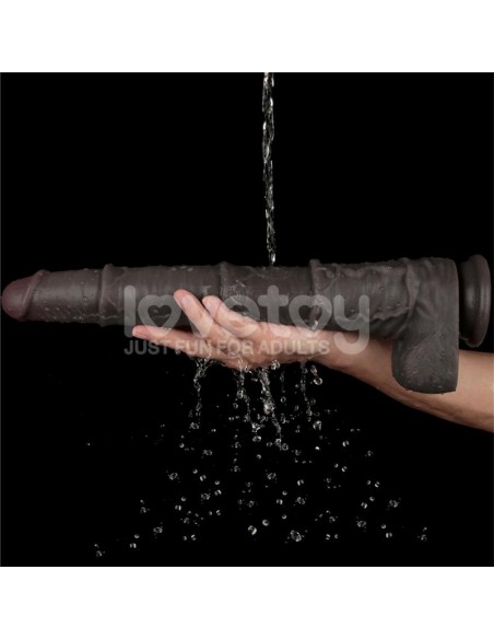 Dildo Dual Layered Articulable XXL 16