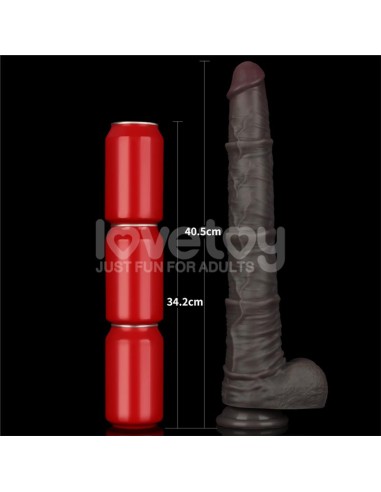 Dildo Dual Layered Articulable XXL 16