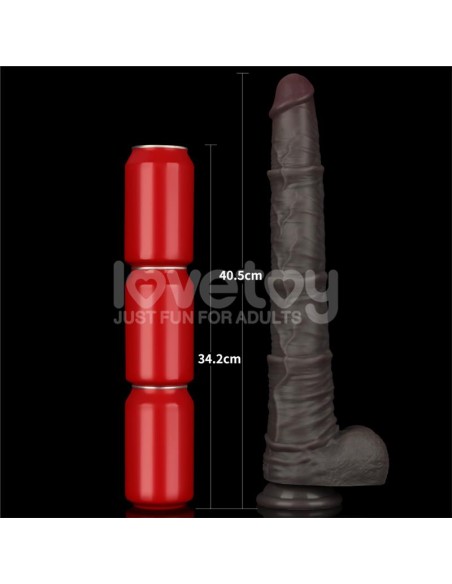 Dildo Dual Layered Articulable XXL 16