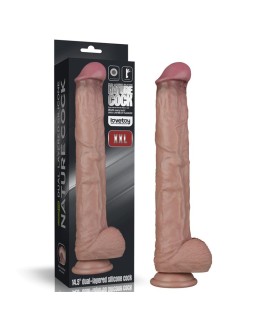 Dildo Dual Layer Articulable XXL 145