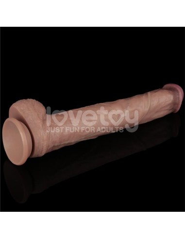 Dildo Dual Layer Articulable XXL 145