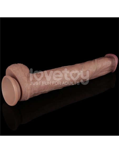 Dildo Dual Layer Articulable XXL 145