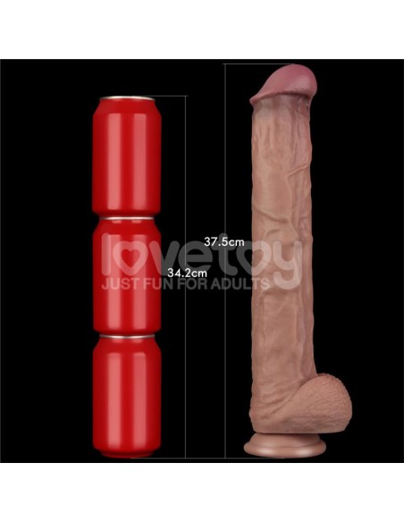 Dildo Dual Layer Articulable XXL 145