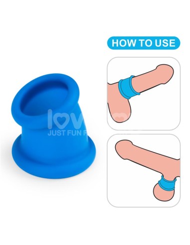 Pinnacle Pro Tapered Squeeze Stretcher Anillo para el Pene