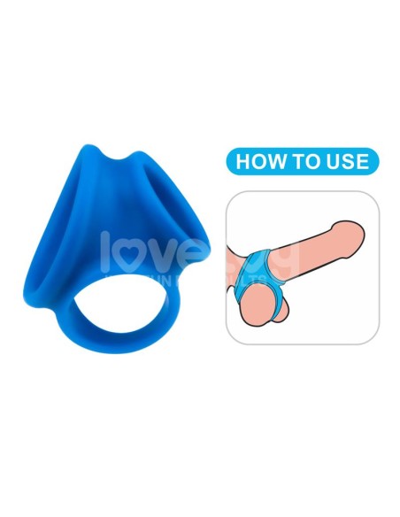 Pinnacle Pro Trio Grip Enhancer Anillo para el Pene