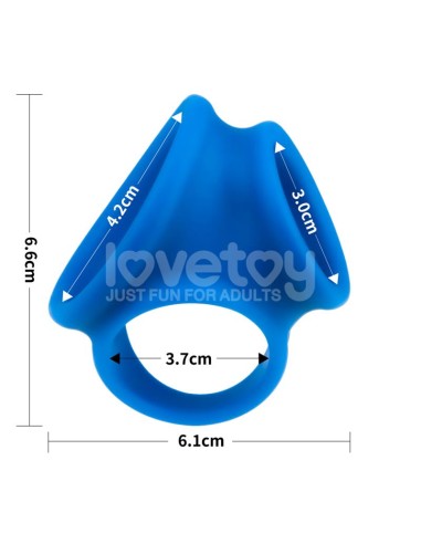 Pinnacle Pro Trio Grip Enhancer Anillo para el Pene