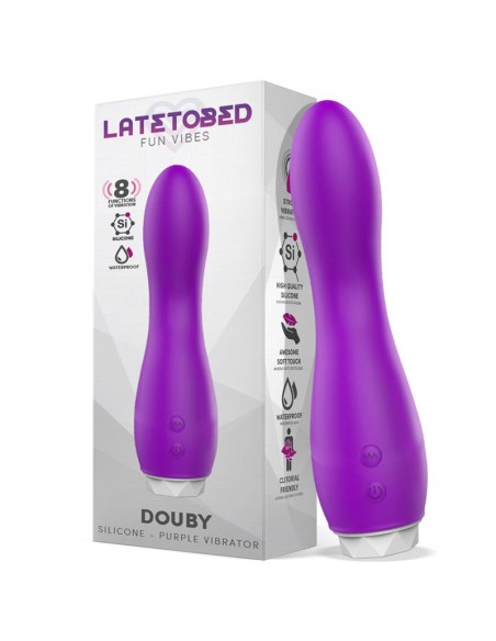 Douby Vibrador Silicona Purpura Douby Vibrador Silicona Purpura