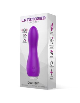 Douby Vibrador Silicona Purpura 2