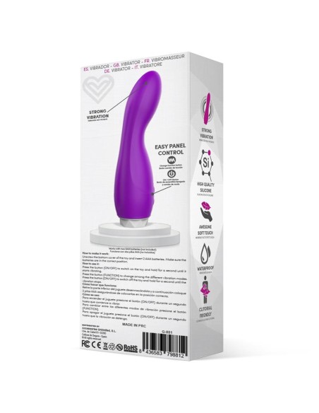 Douby Vibrador Silicona Purpura Douby Vibrador Silicona Purpura