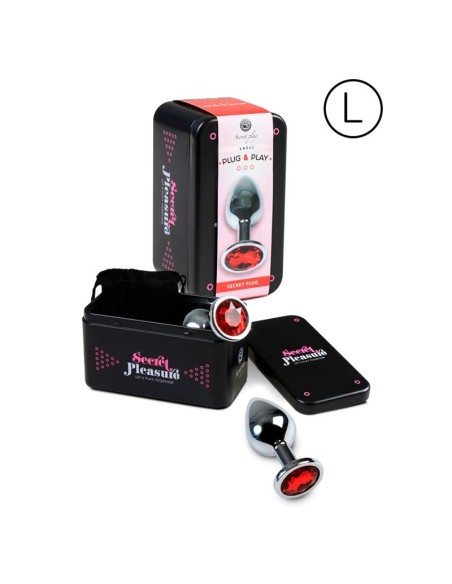 Plug Anal Talla L Rojo Plug Anal Talla L Rojo