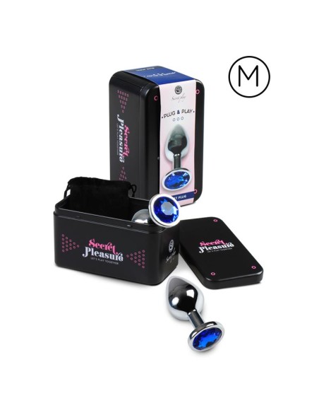 Plug Anal Talla M Azul Plug Anal Talla M Azul