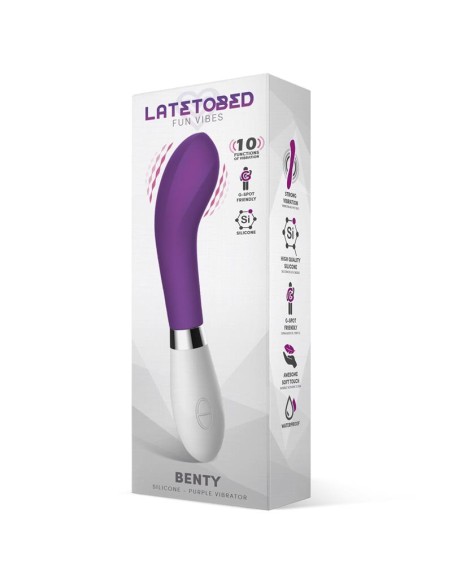 Benty Vibrador Silicona Purpura Benty Vibrador Silicona Purpura
