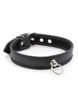 Collar con Aro Negro 2