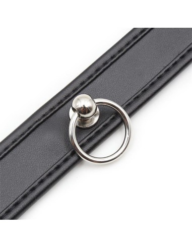Collar con Aro Negro