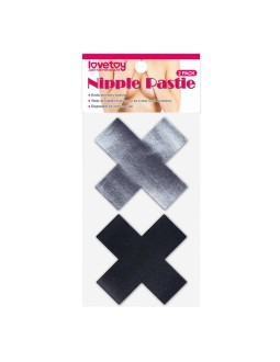 Pack Pezoneras Cruces Negro y Gris 2